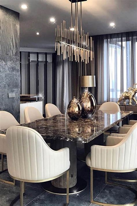 luxury modern dining room chairs